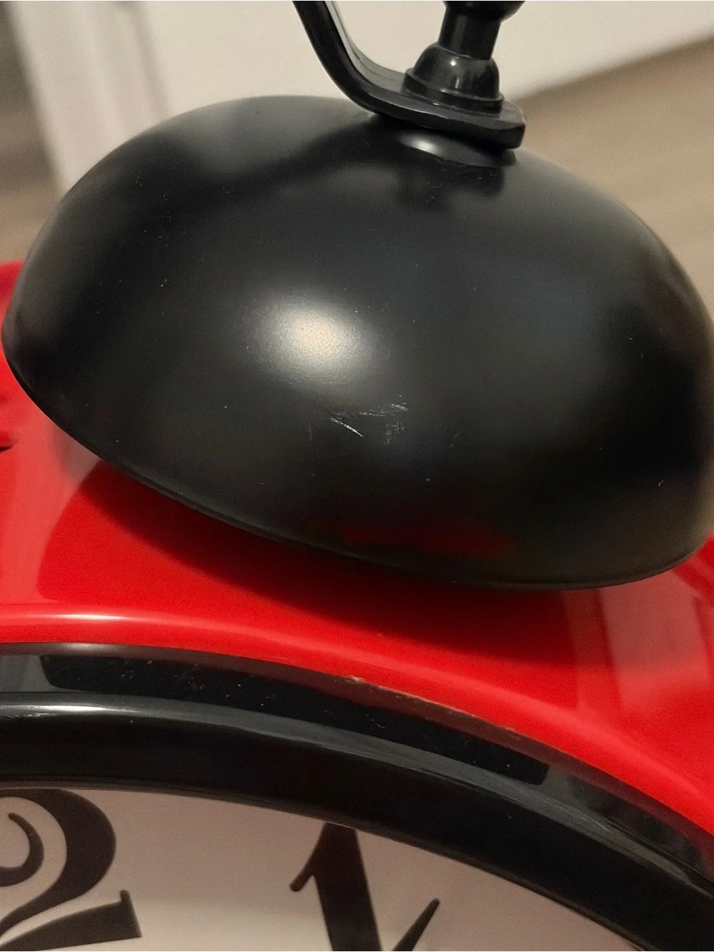 Disney Sunbeam Oversized Mickey Mouse Alarm Clock Vintage